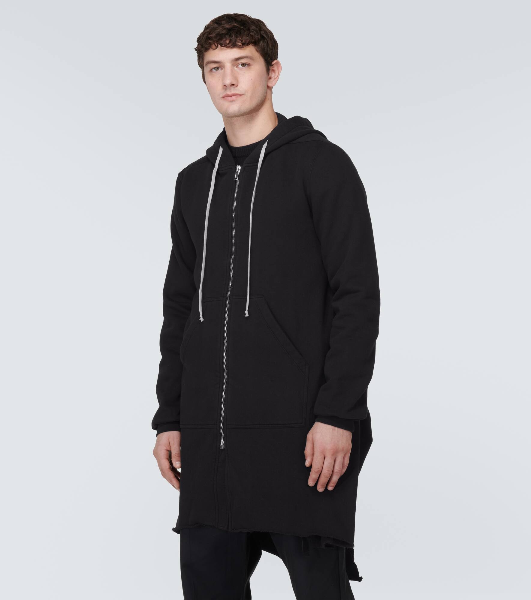 Oversized cotton jersey hoodie - 3