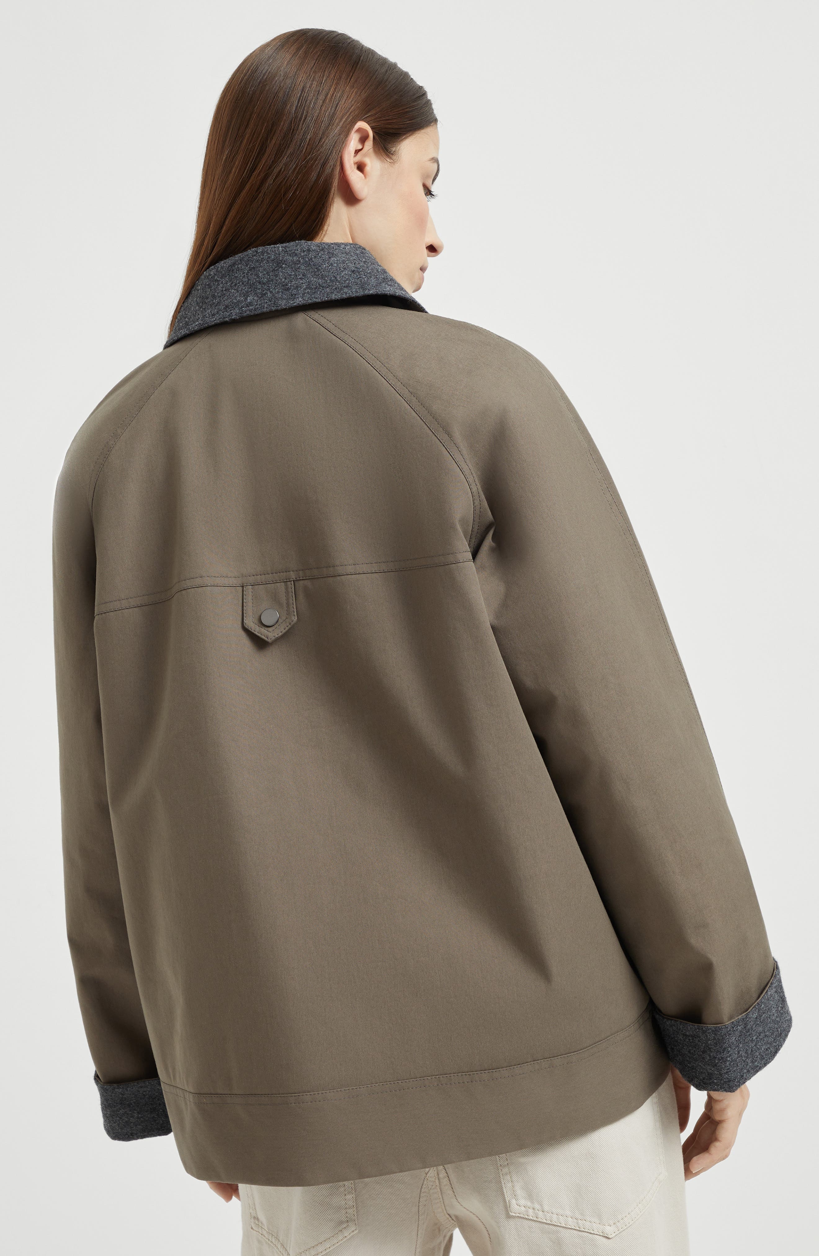 Brunello Cucinelli Jacket with monili in Brown at Nordstrom - 3
