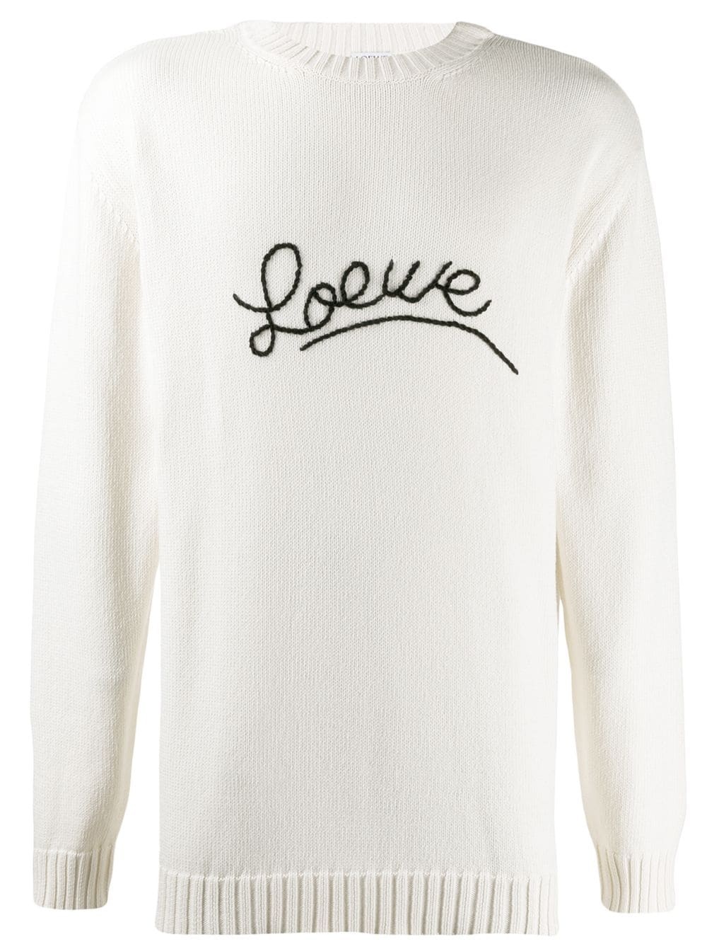 embroidered logo jumper - 1