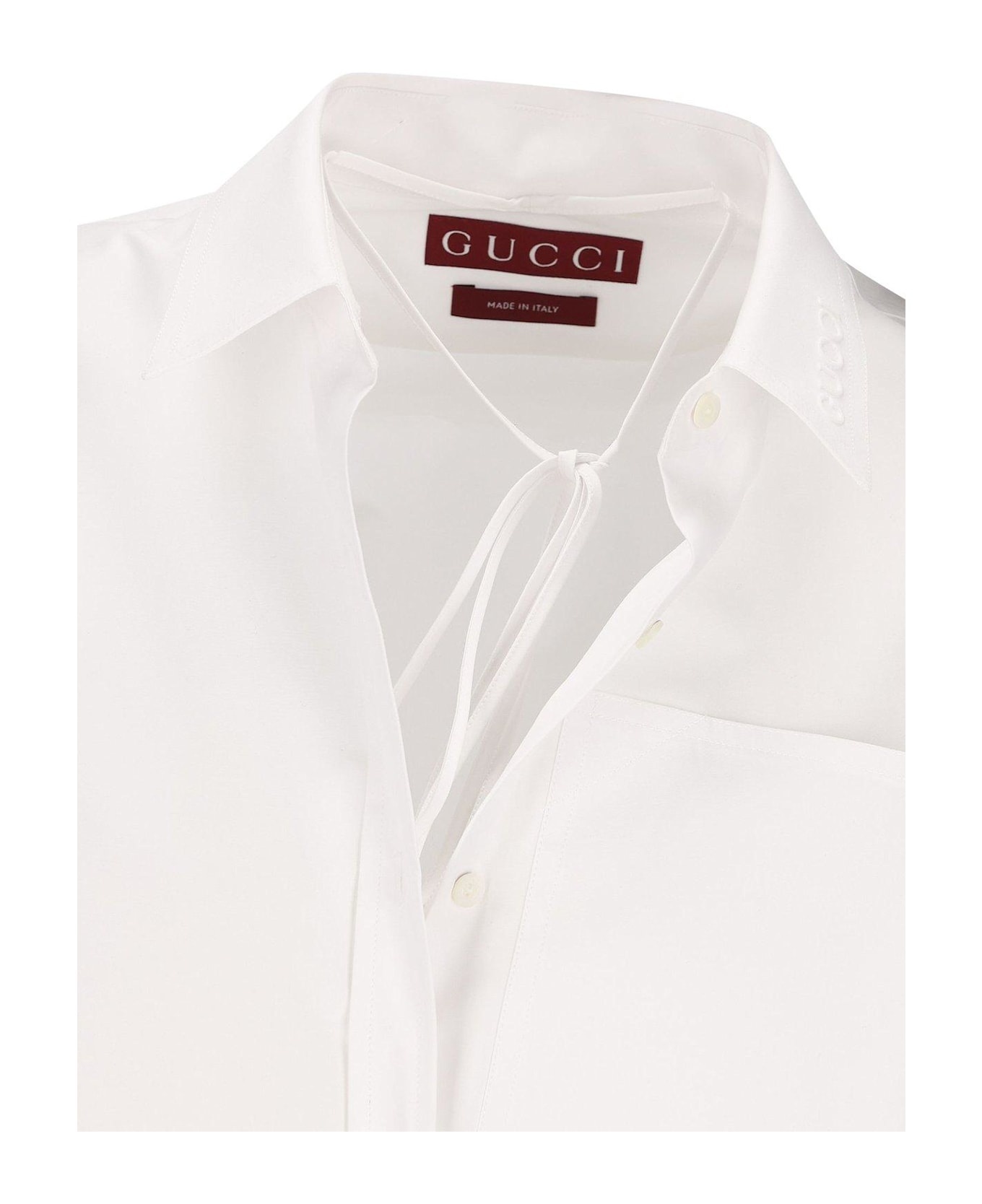 Collared Long-sleeve Shirt - 4