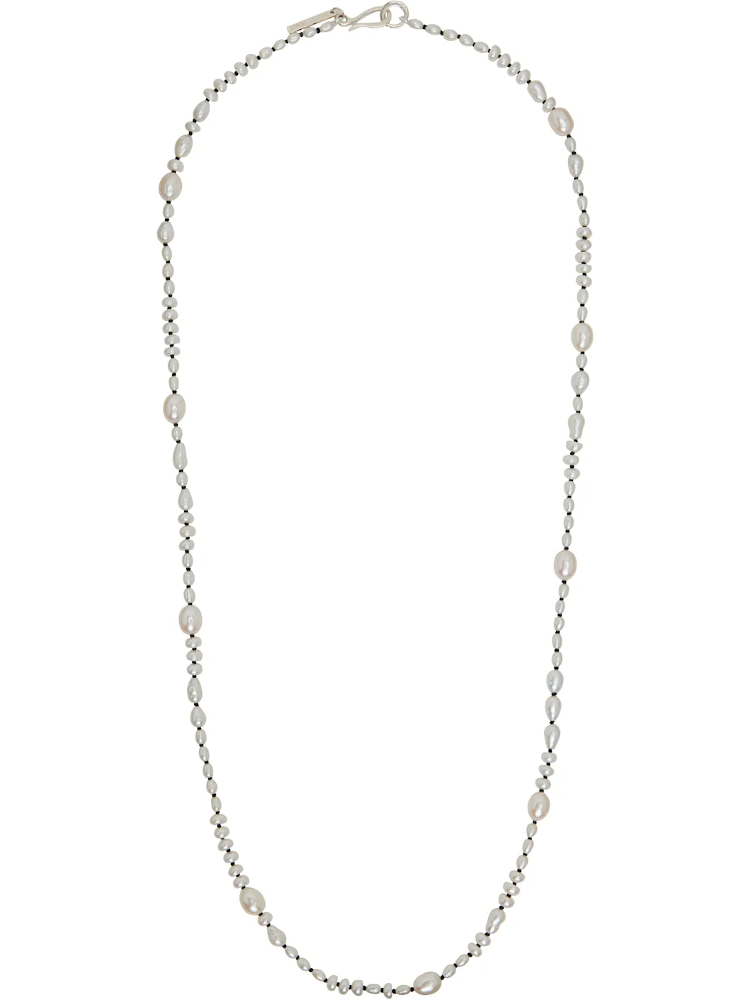 White Pearl Mermaid 24 Necklace - 1
