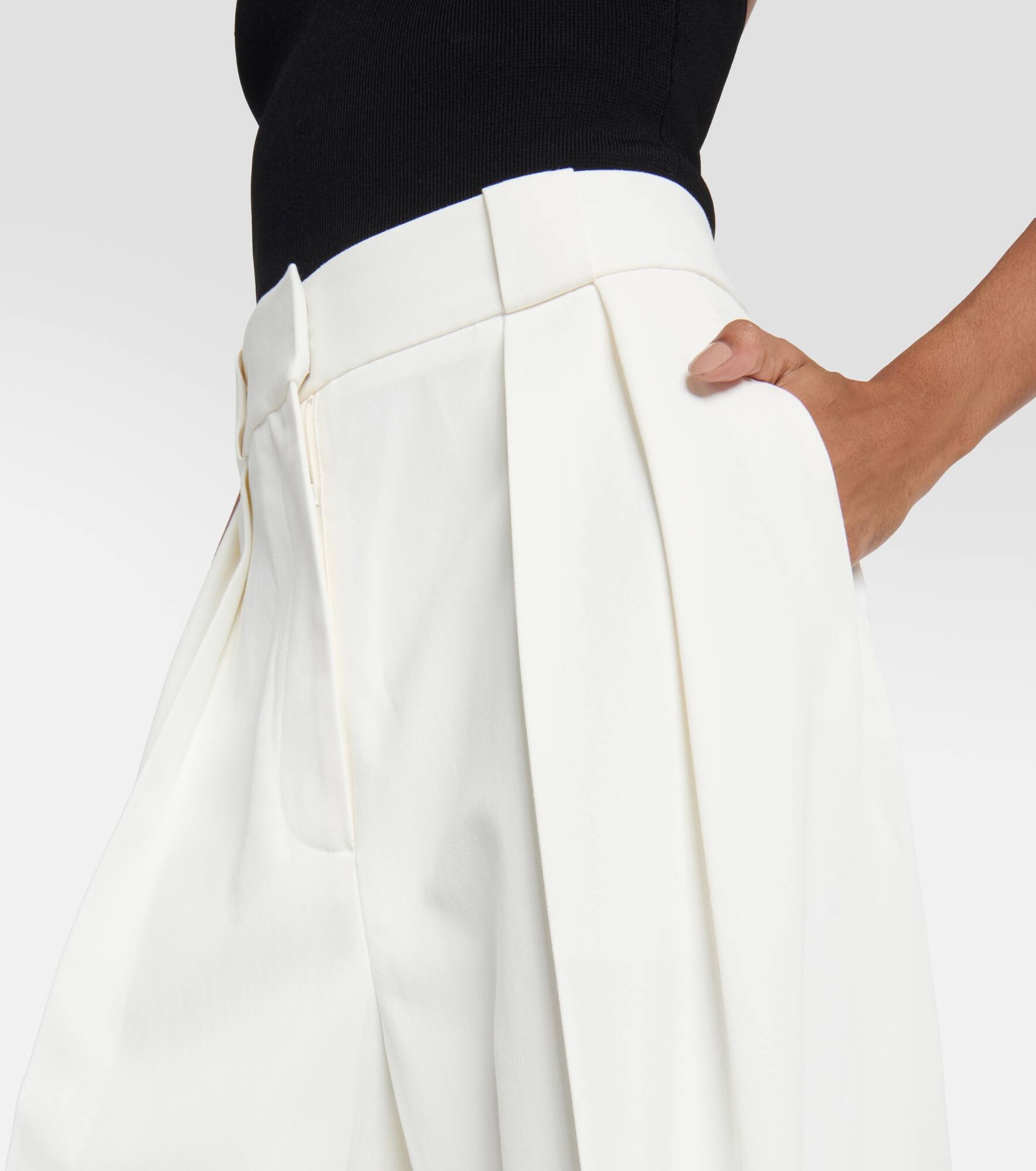 Rico high-rise wide-leg pants - 4