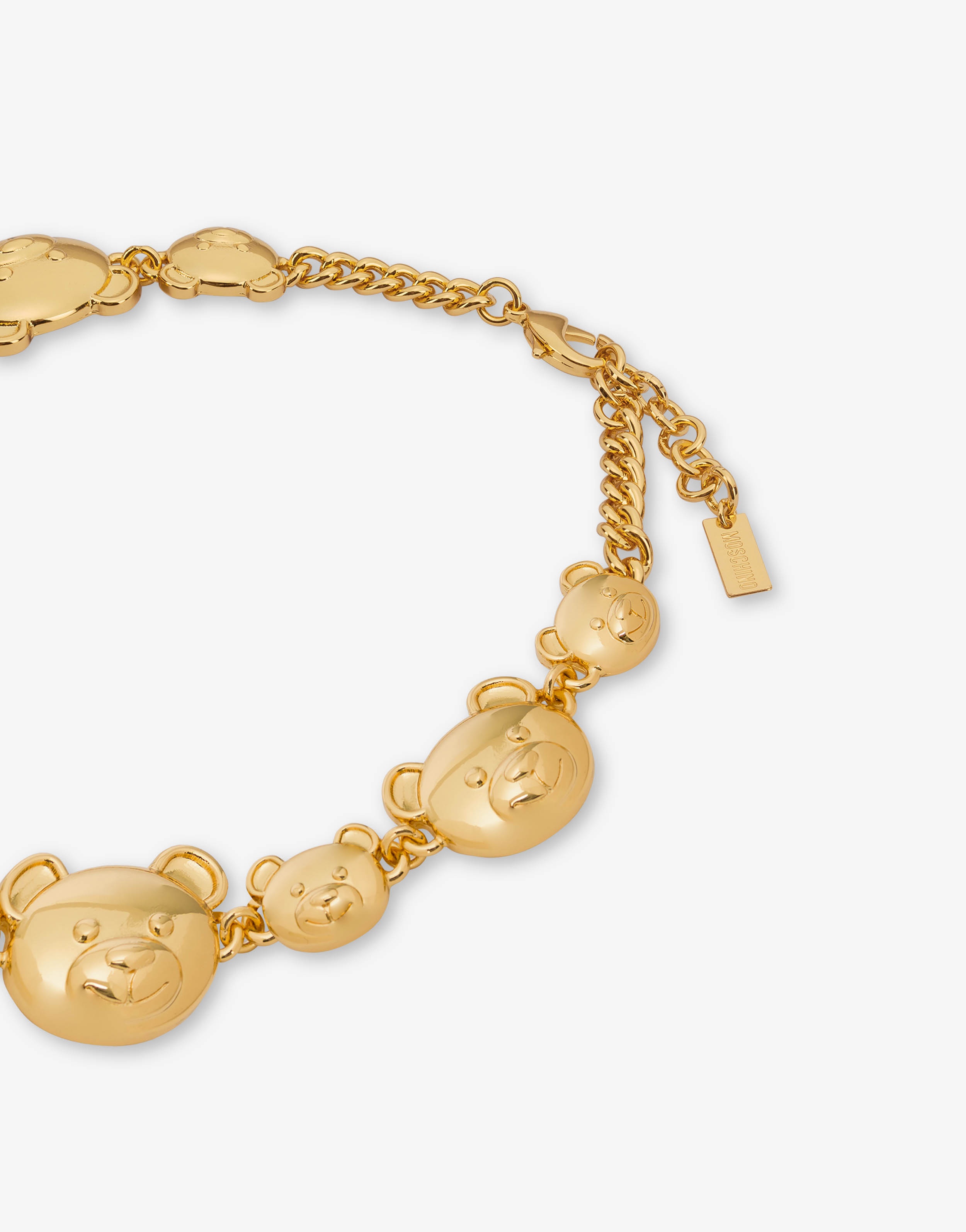 MOSCHINO TEDDY BEAR CHOKER NECKLACE. - 3