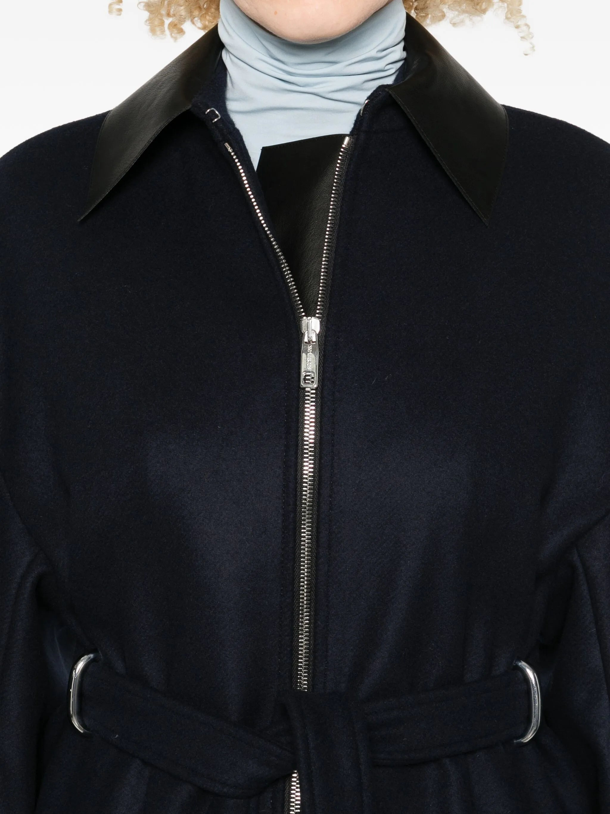 Sportmax Zip-up Trench Coat - 3