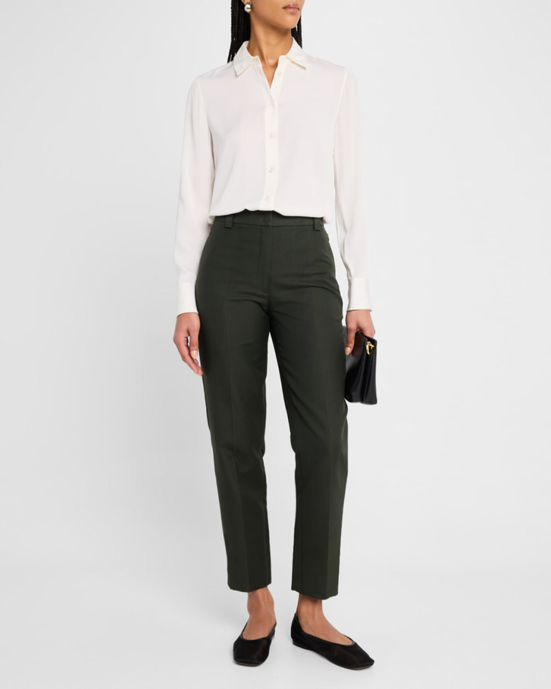 Vince Classic Button-Front Blouse outlook