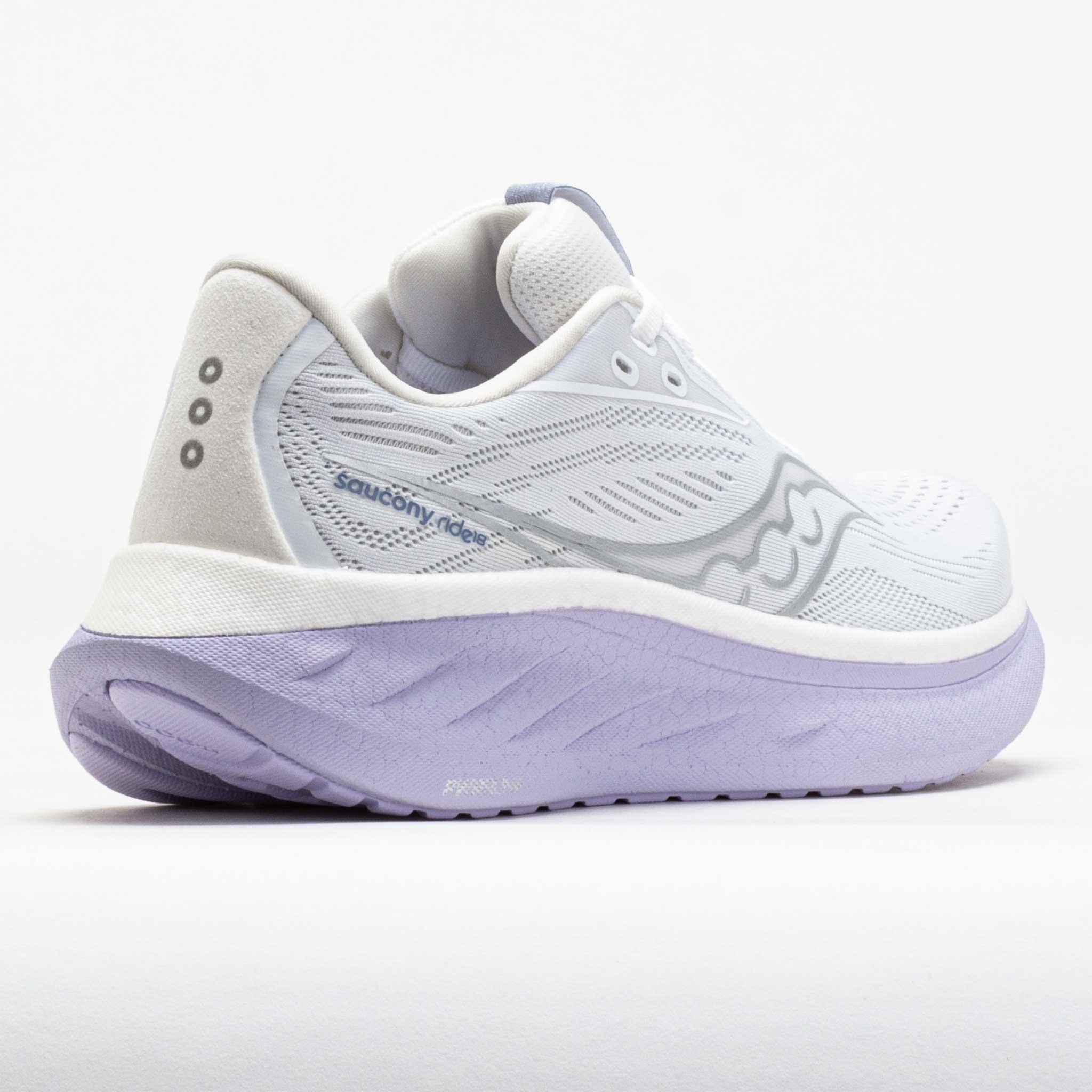 Saucony Ride 18 Women's White/Thistle - 6