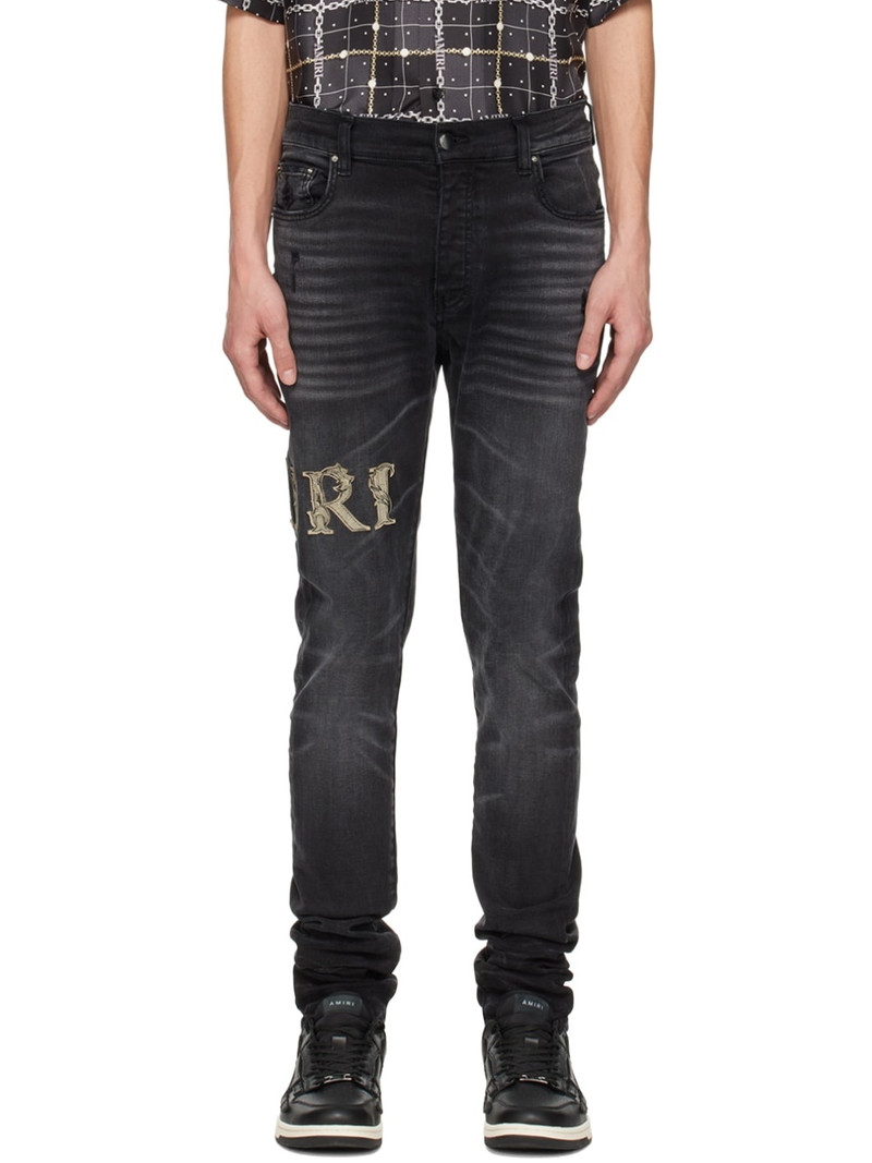 Black Baroque Jeans 1