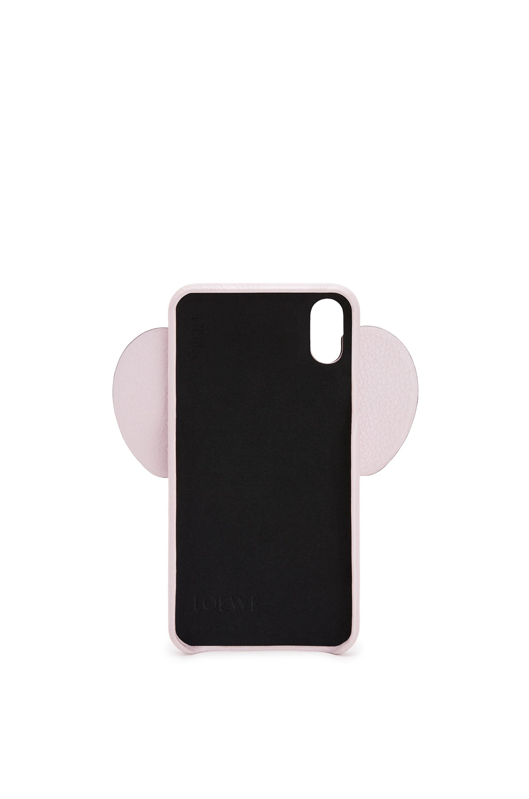 Elephant cover for iPhone XS Max in pearlized calfskin 3