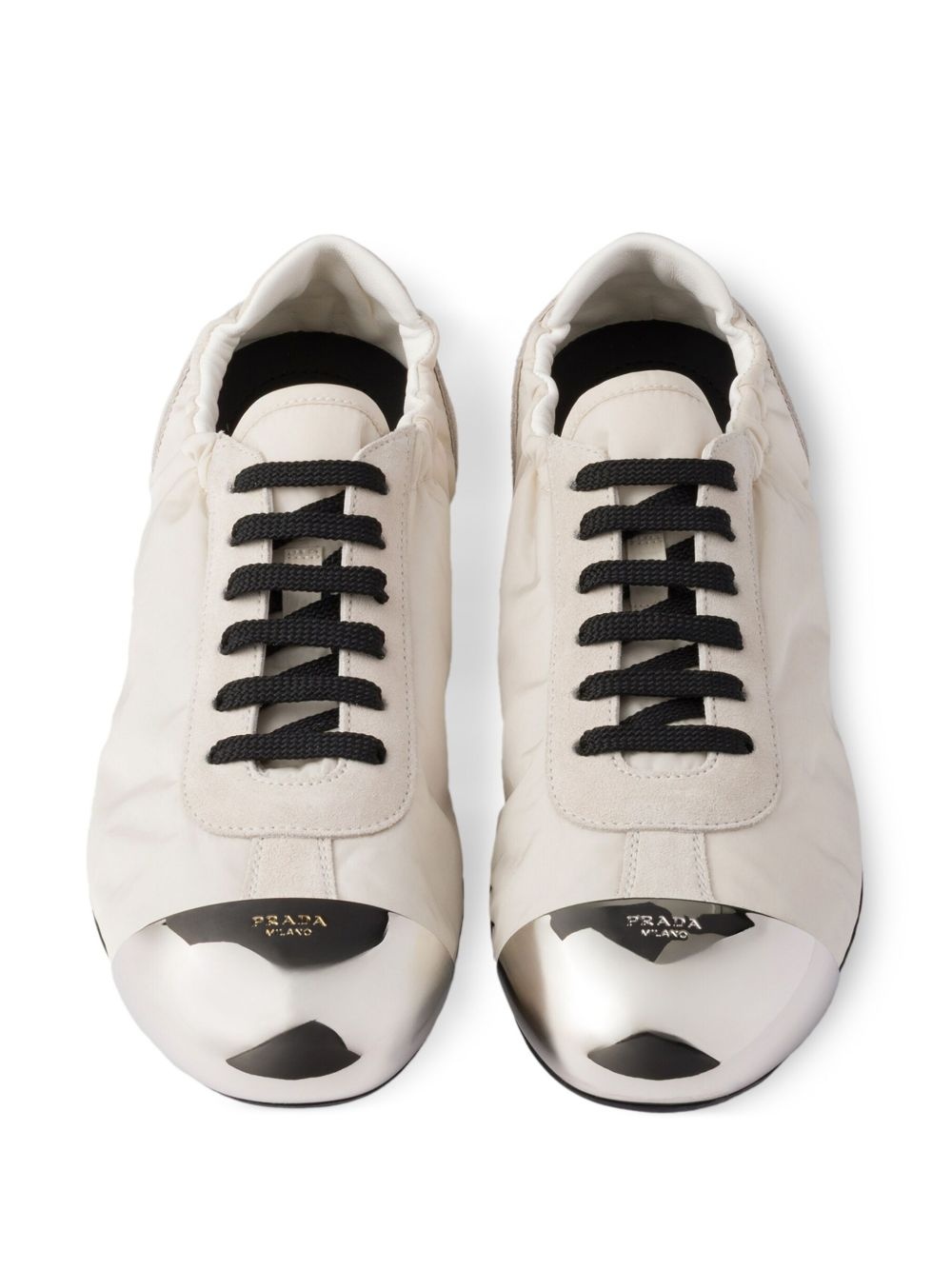 laced ballet flats - 4