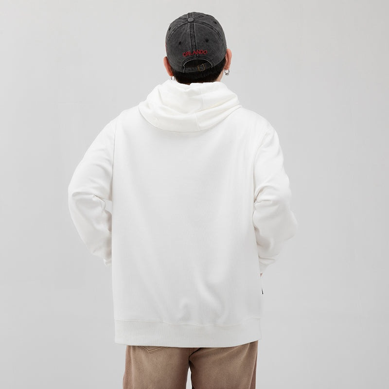 Mizuno Mizuno Logo Casual Hoodie 'White' A2CA2A36 outlook
