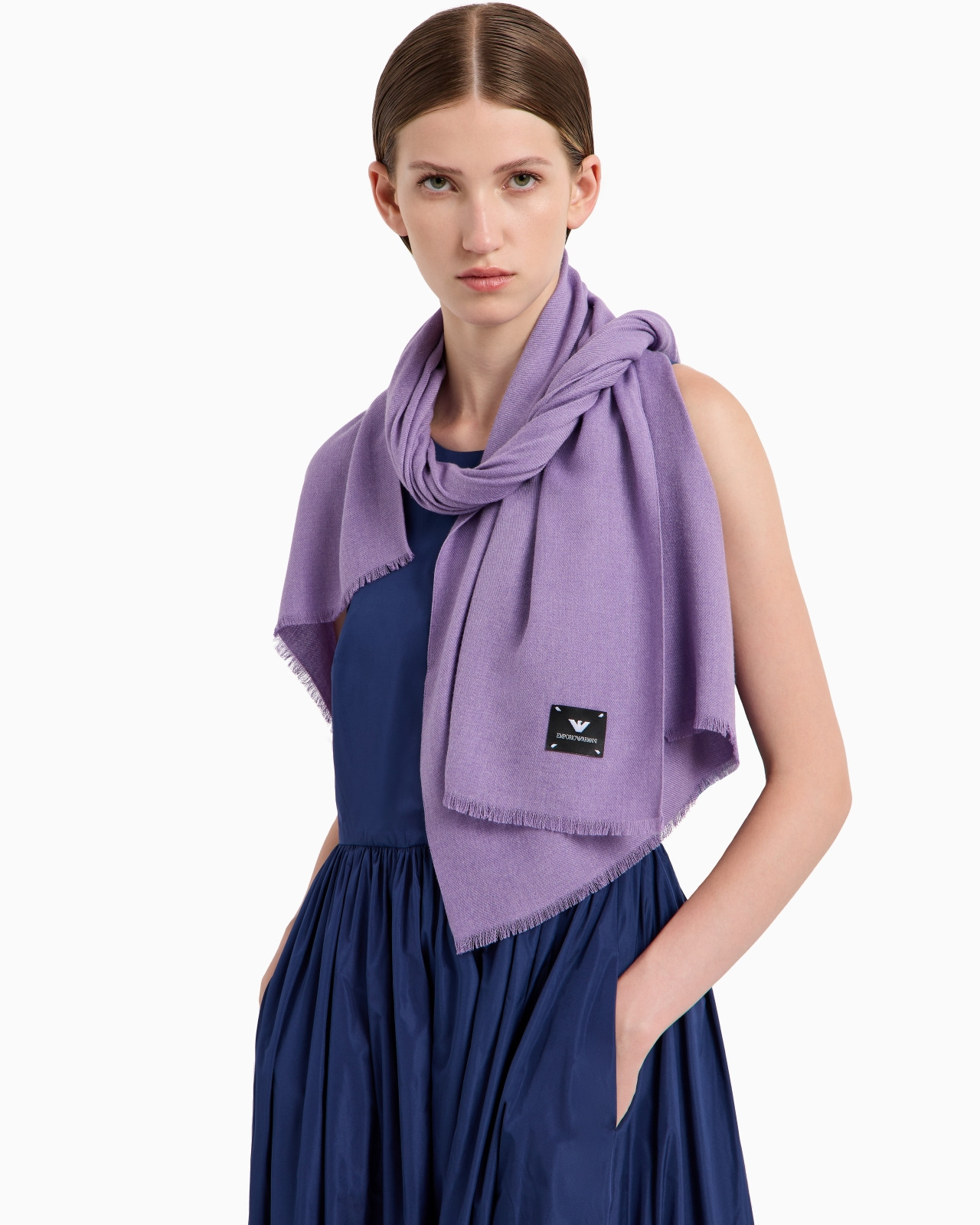 Long taffeta dress - 6