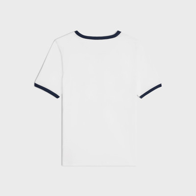 CELINE heart triomphe t-shirt in cotton jersey outlook