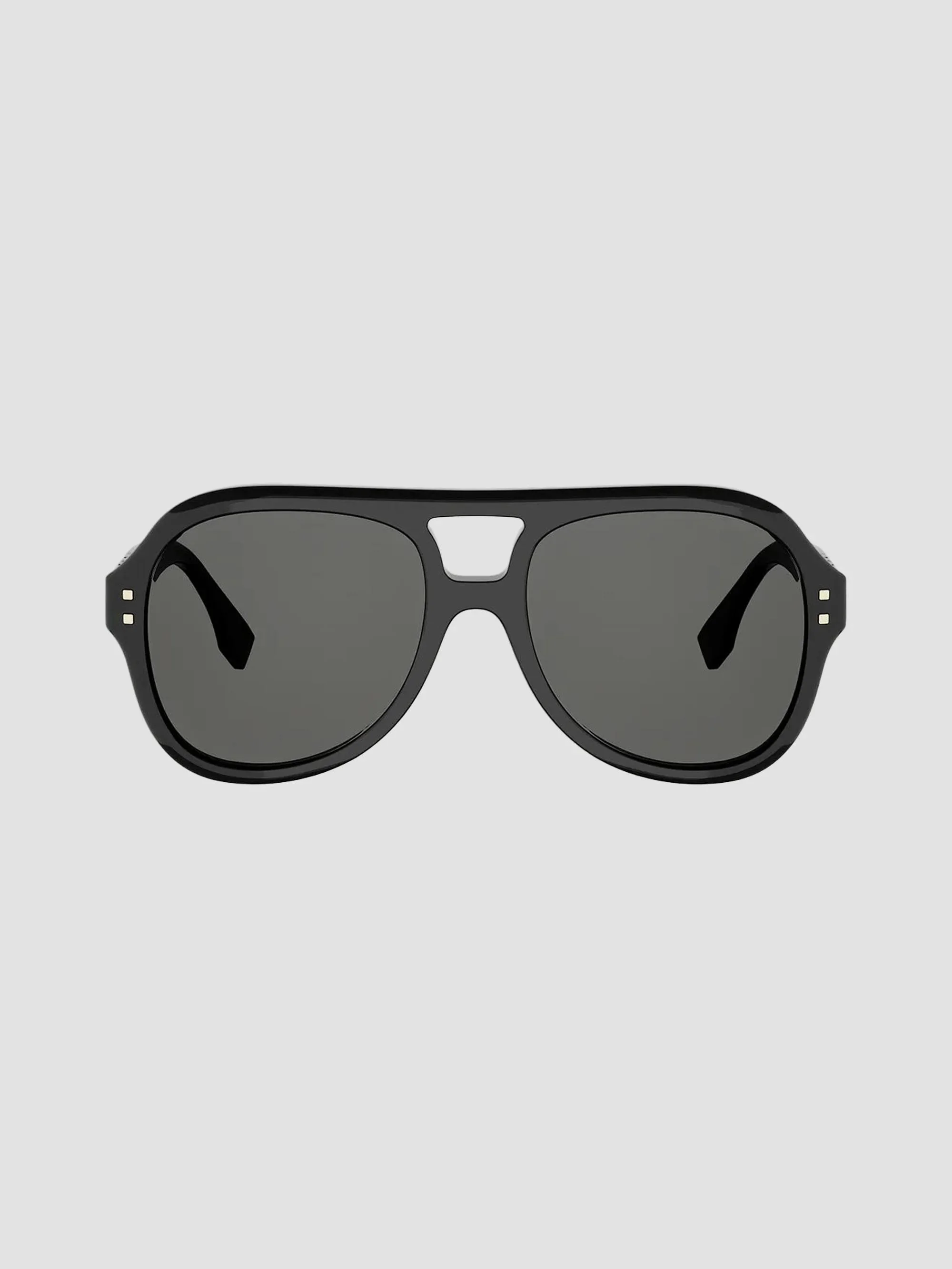 Men Five Sisters 56MM Aviator Sunglasses - Black - 1