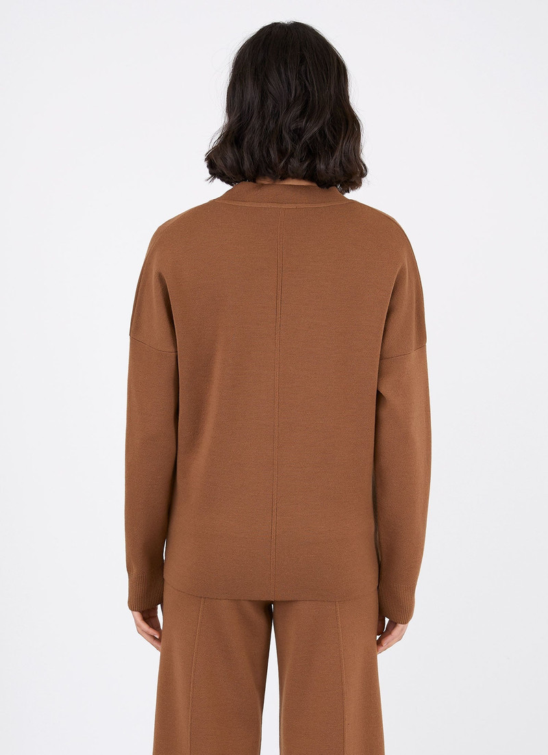 Sunspel Boxy Merino Cardigan outlook