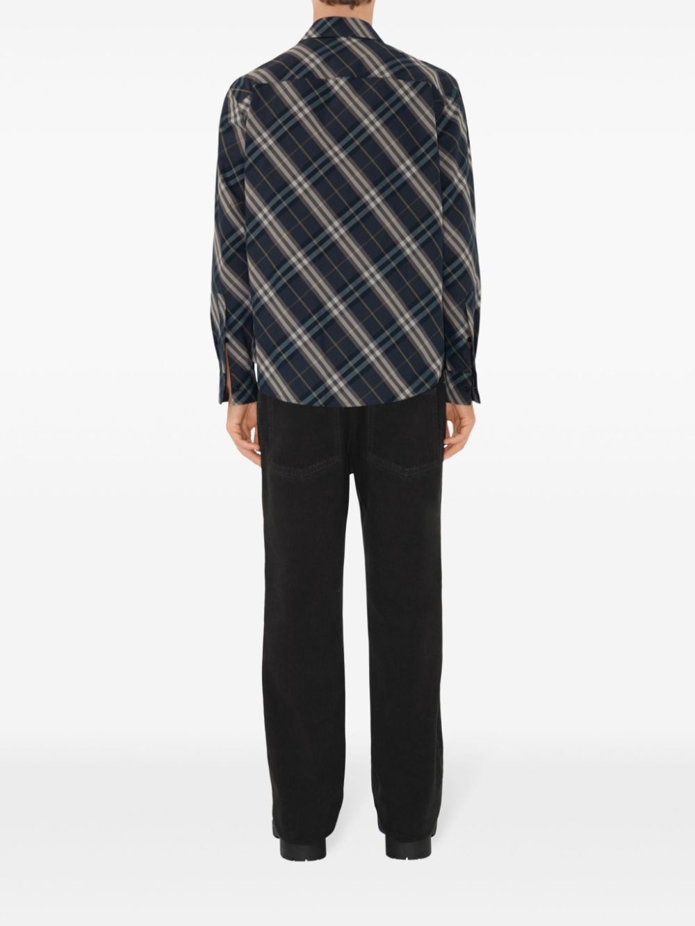 checked shirt - 4