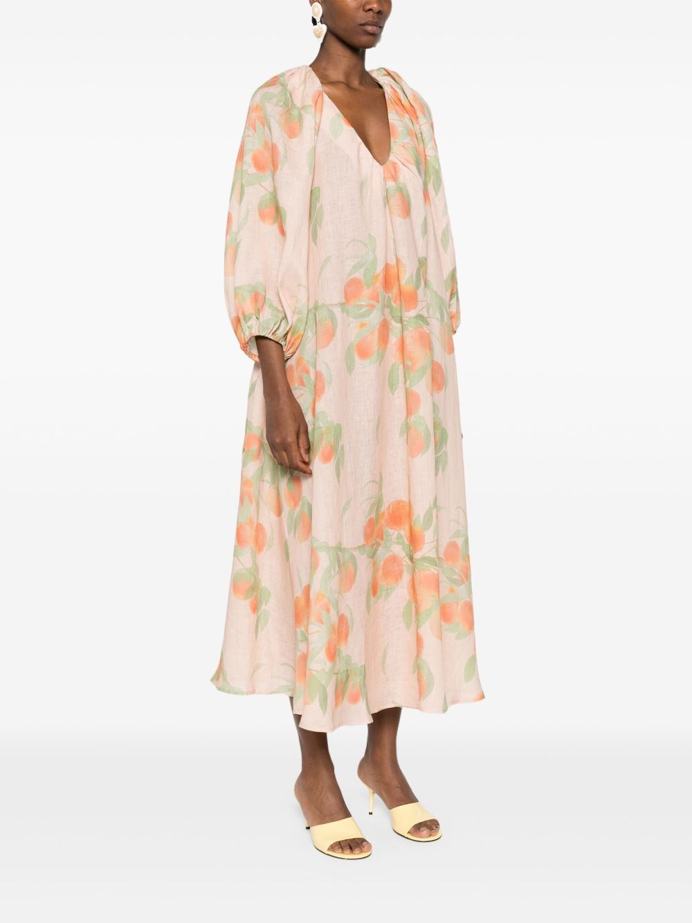 Georgette maxi dress - 3