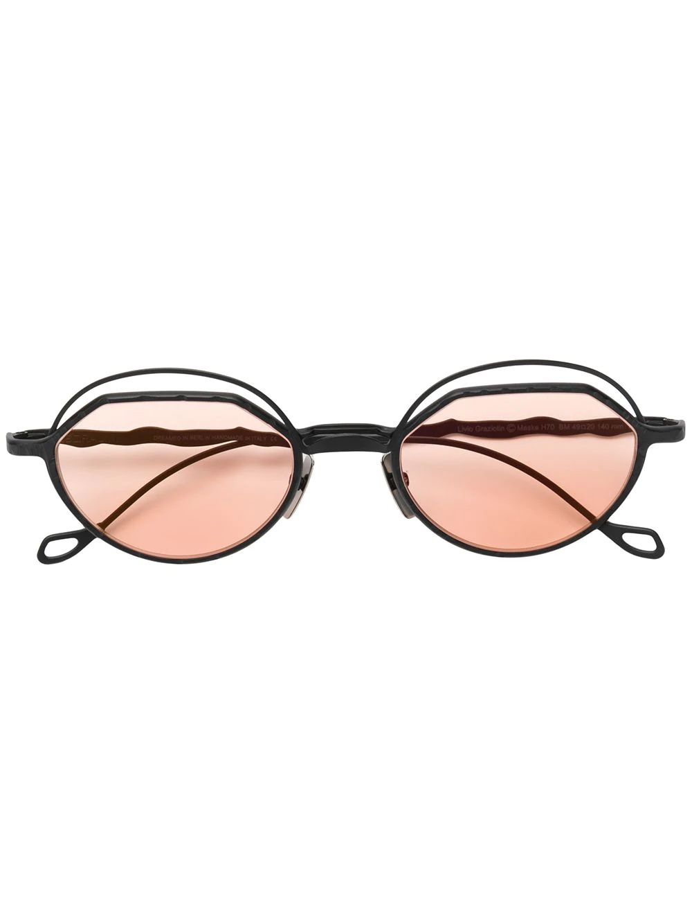 square tinted sunglasses - 1