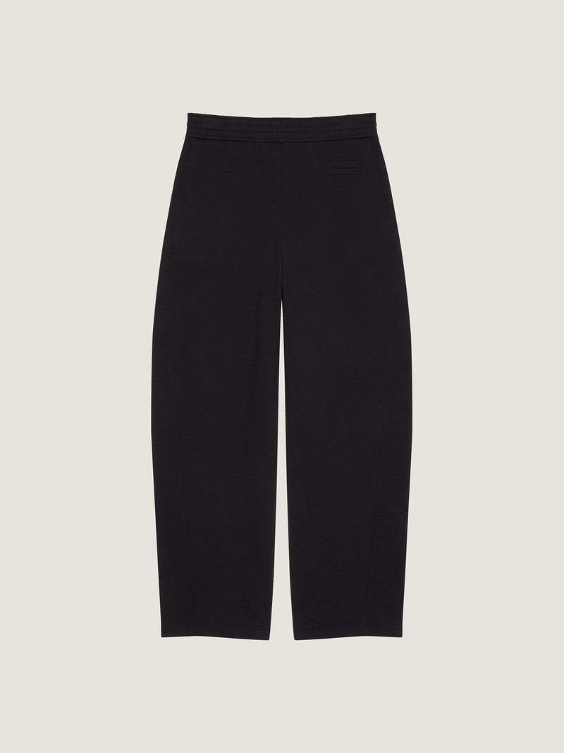 JOGGER PANTS IN FLEECE WITH GIVENCHY PATCH 1