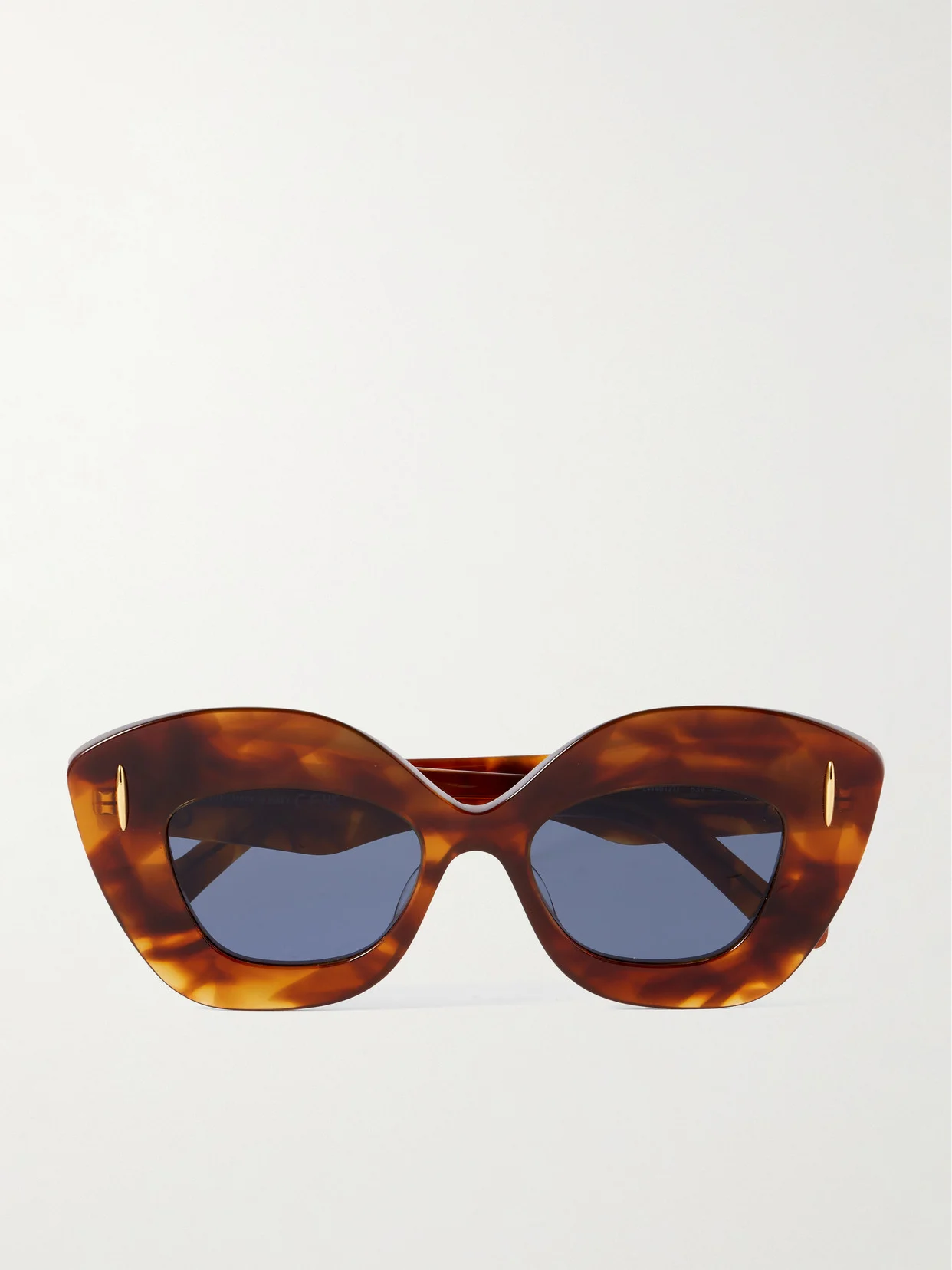 Oversized Cat-eye Tortoiseshell Acetate Sunglasses - 1