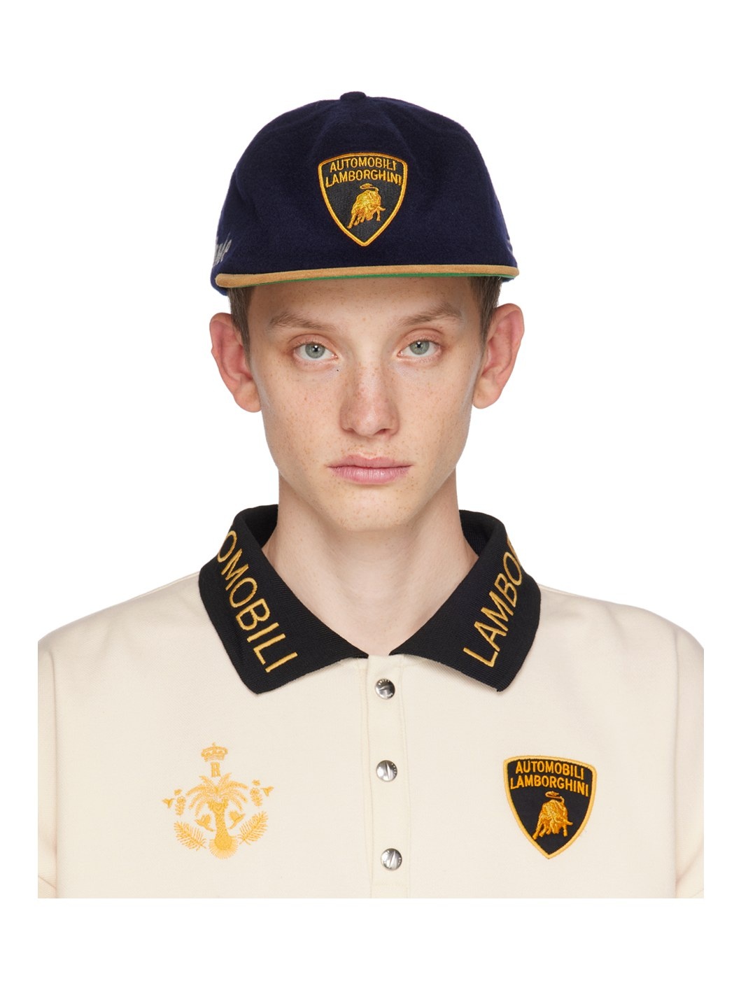 Navy Automobili Lamborghini Edition Cap - 1