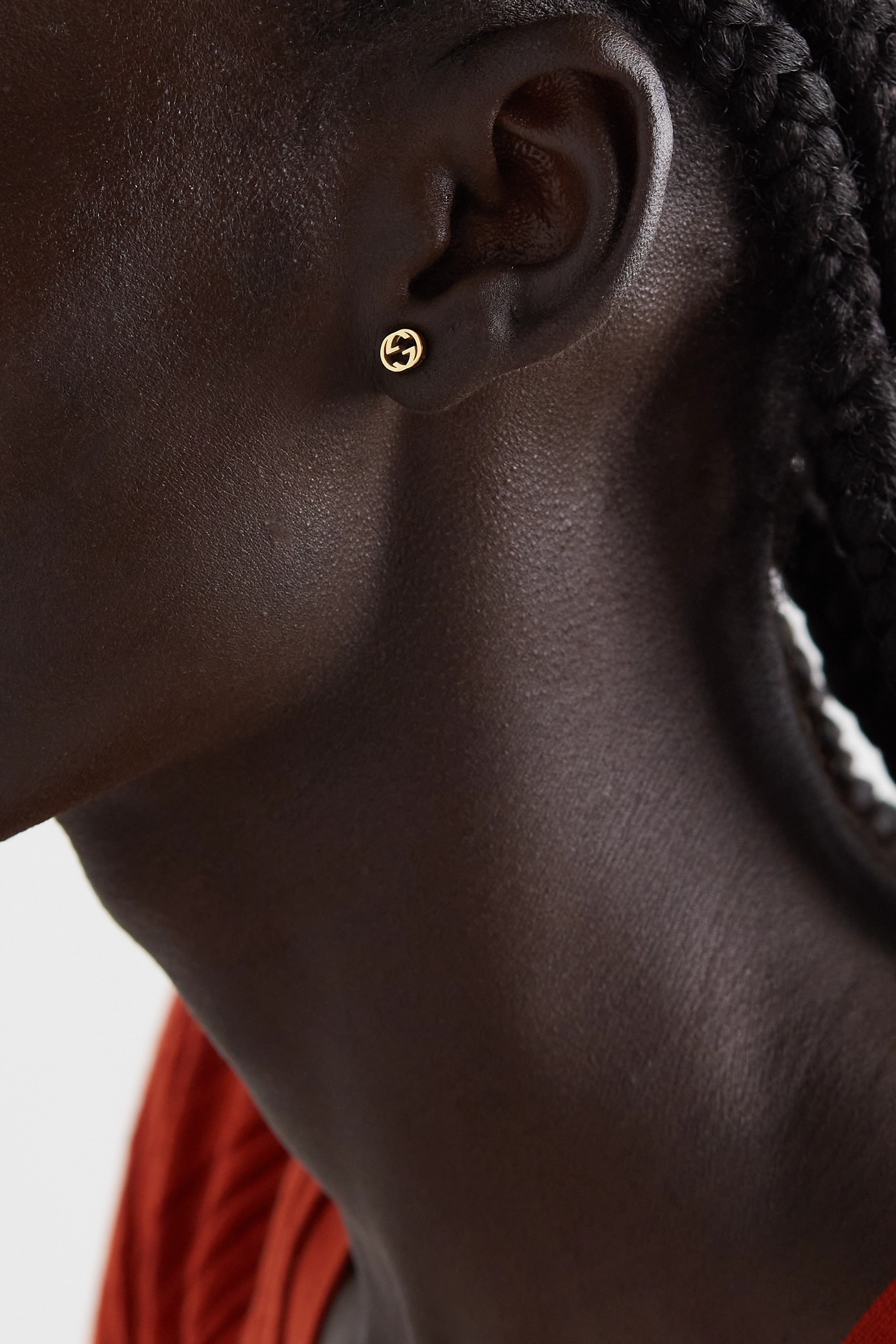 18-karat gold earrings - 2