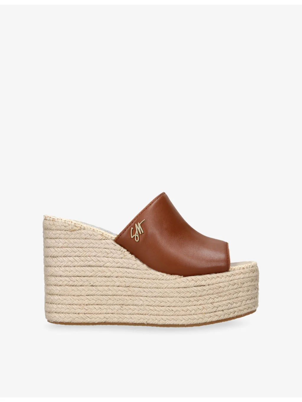 Cruzur Leather Wedge Sandals - 1