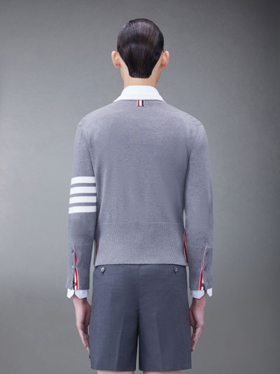 Thom Browne 4-Bar cable-knit sweatshirt outlook