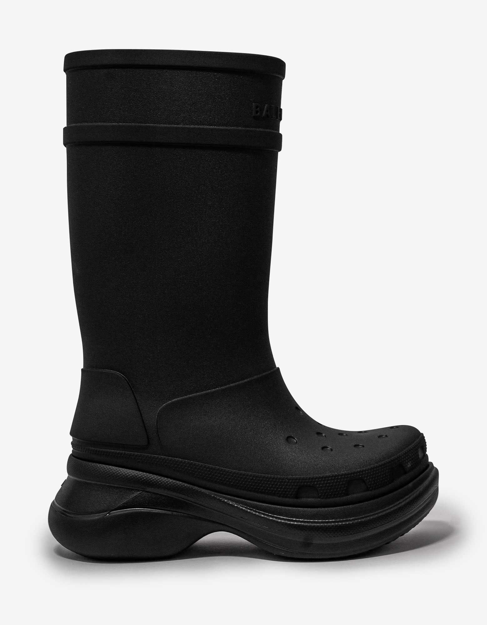 Black Crocs Boots - 2