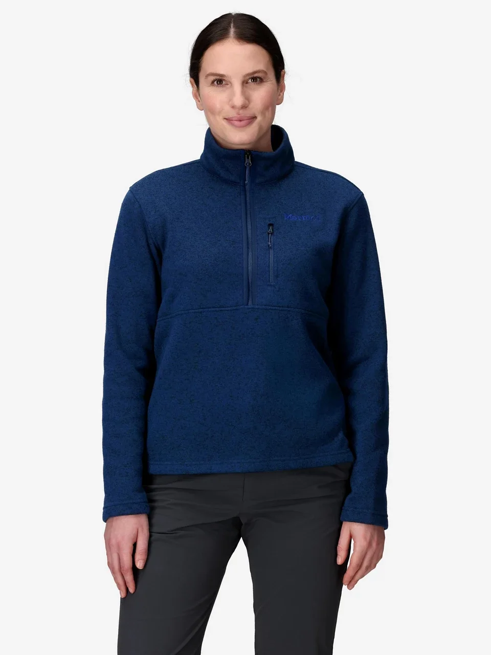 Women's Drop Line Sweater Fleece Half-Zip - 1