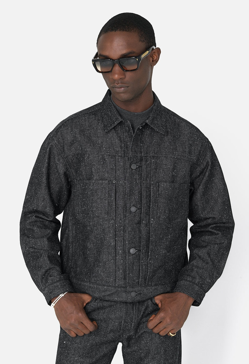 SILK NOIL CROPPED THUMPER JACKET TYPE II 6