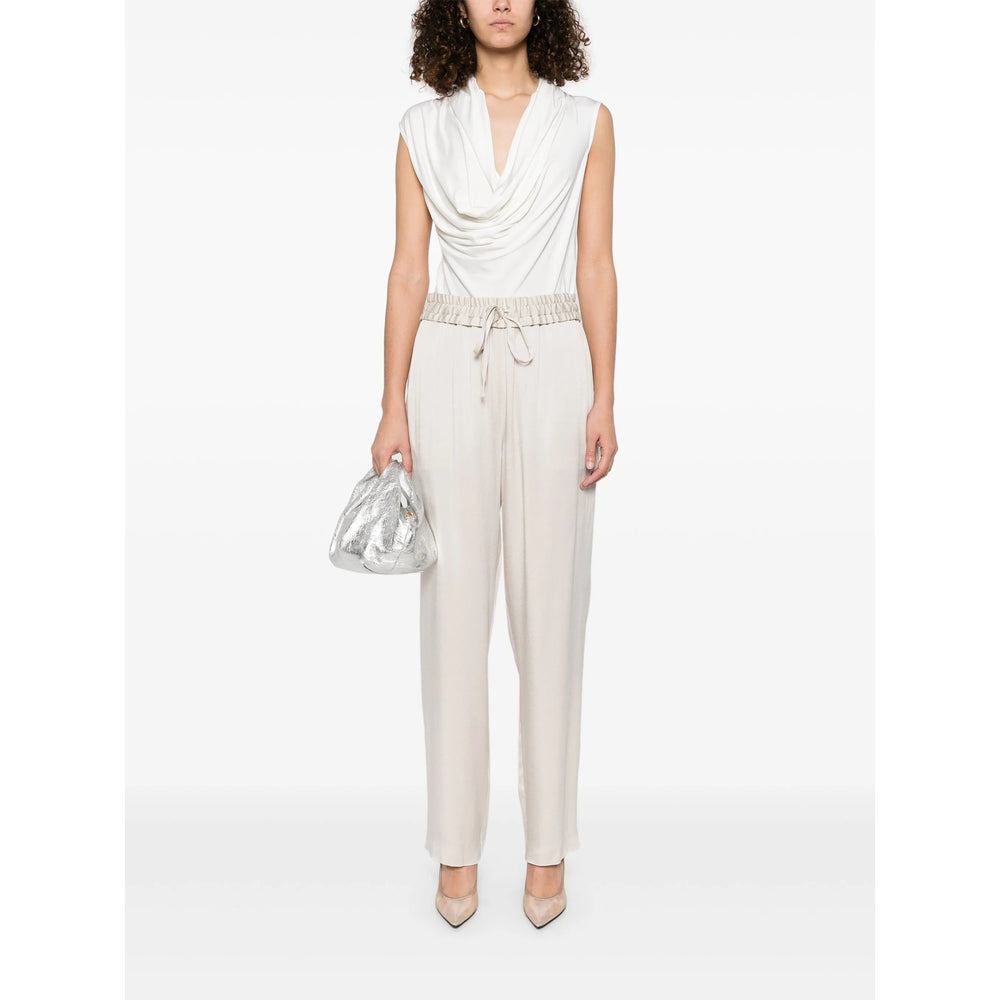 Isabel Marant Neutrals Trousers - Straight Trousers Women - 3