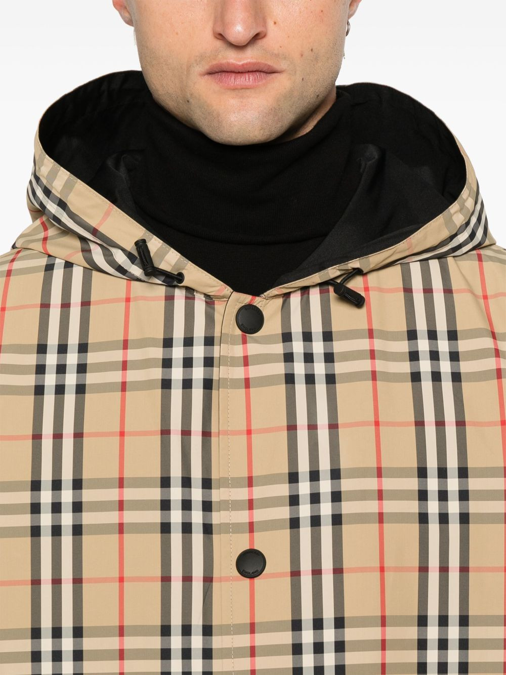 reversible Vintage-Check jacket - 5