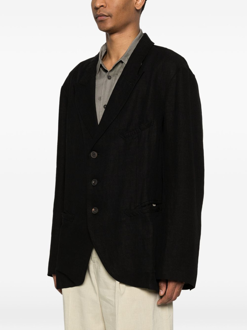 buttoned single-breasted suit jacket 3