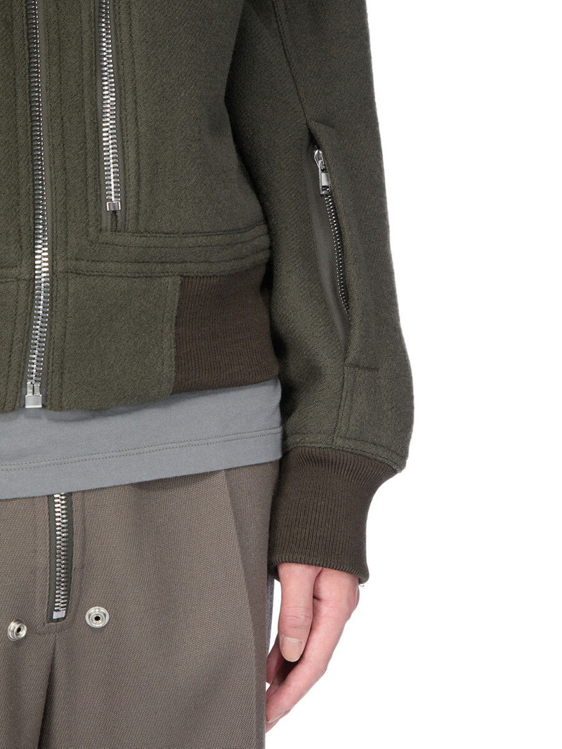 Bauhaus Virgin Wool-Felt Jacket Green 7