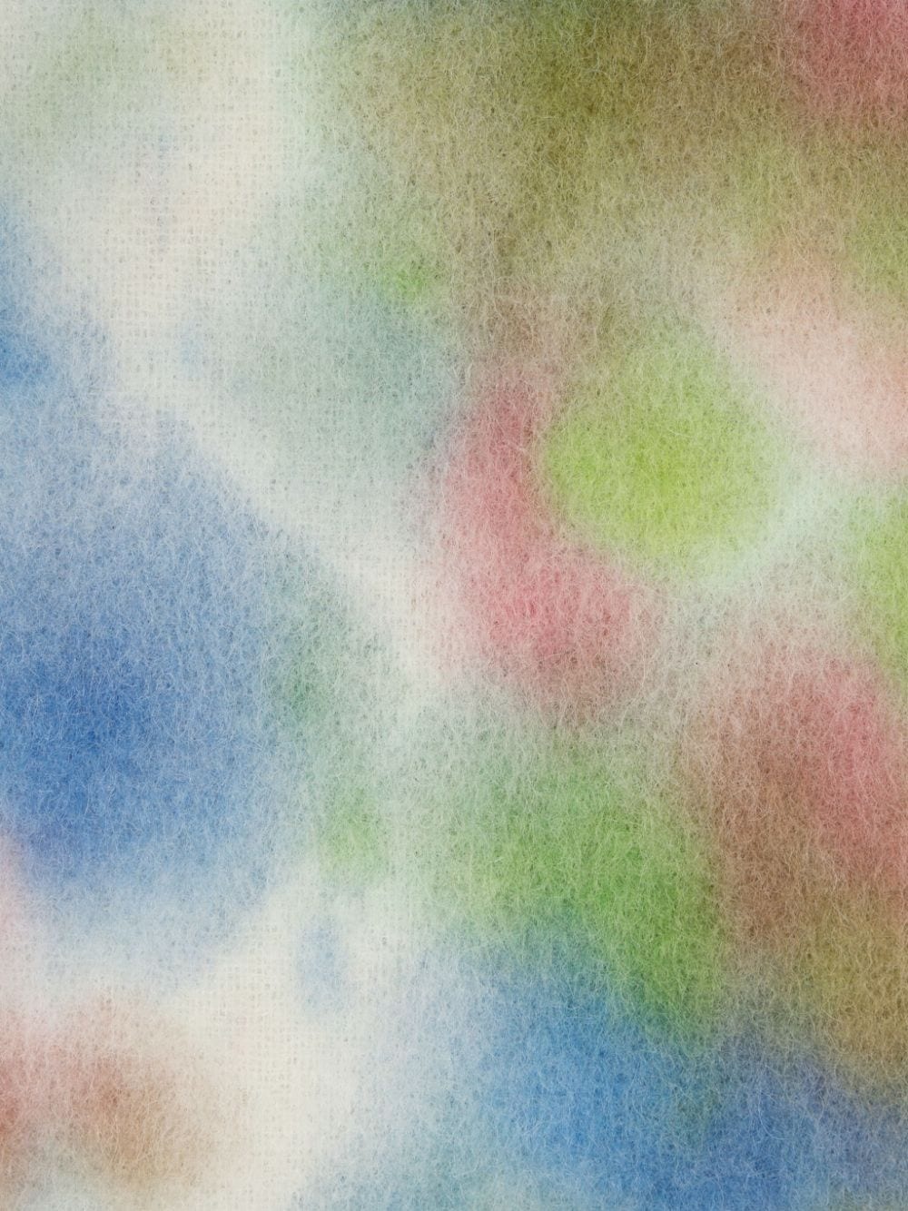tie-dye brushed scarf - 2
