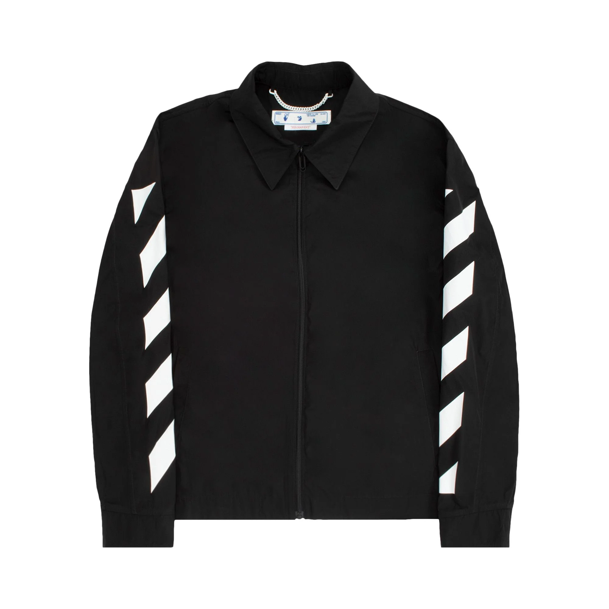Off-White Diag Harrington Jacket 'Black/White' - 1