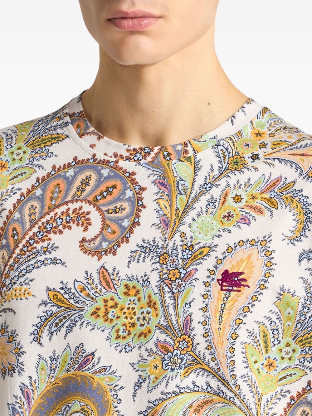 floral-print T-Shirt - 4