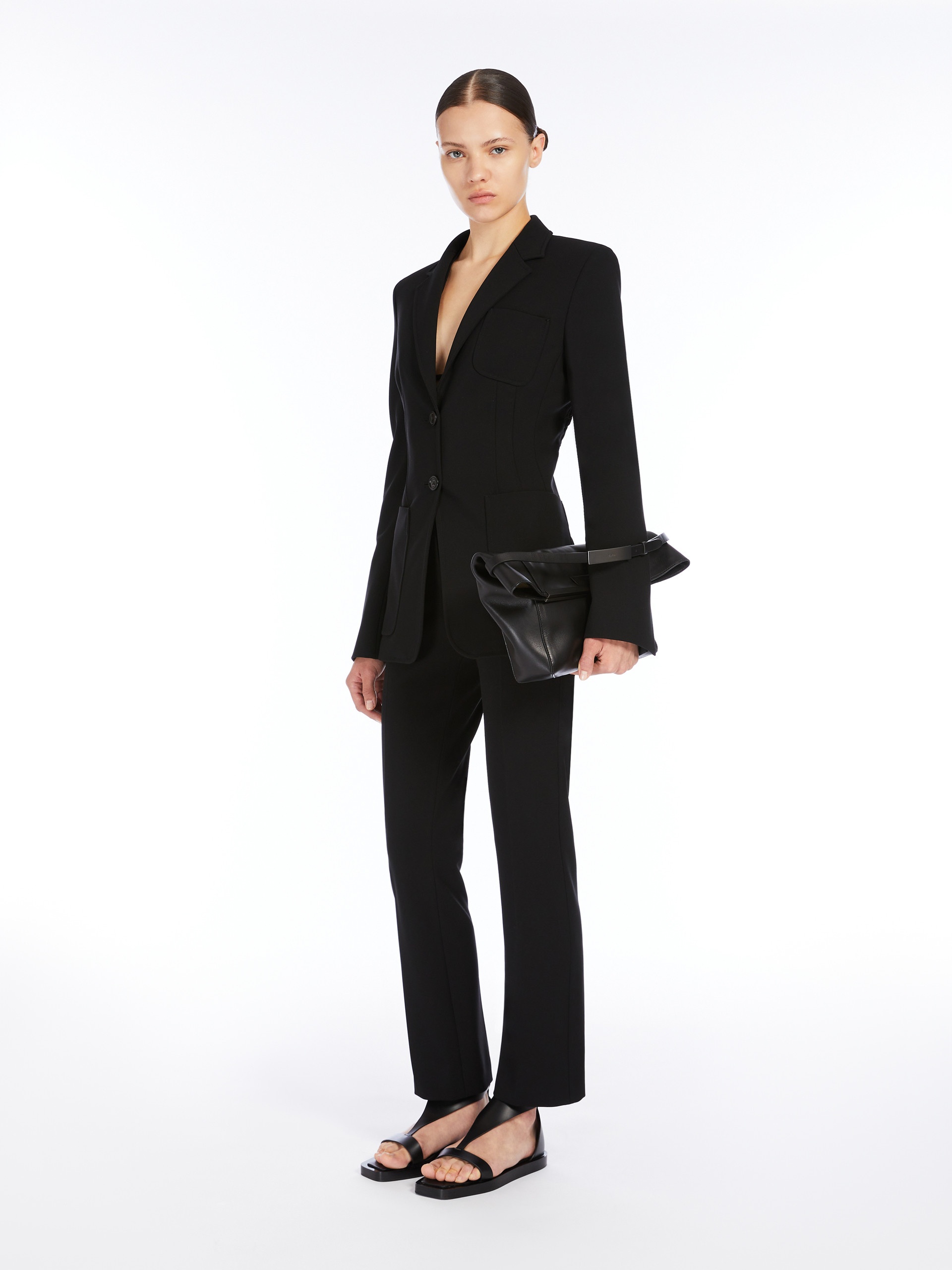 PANTEON Slim-fit jersey trousers - 2