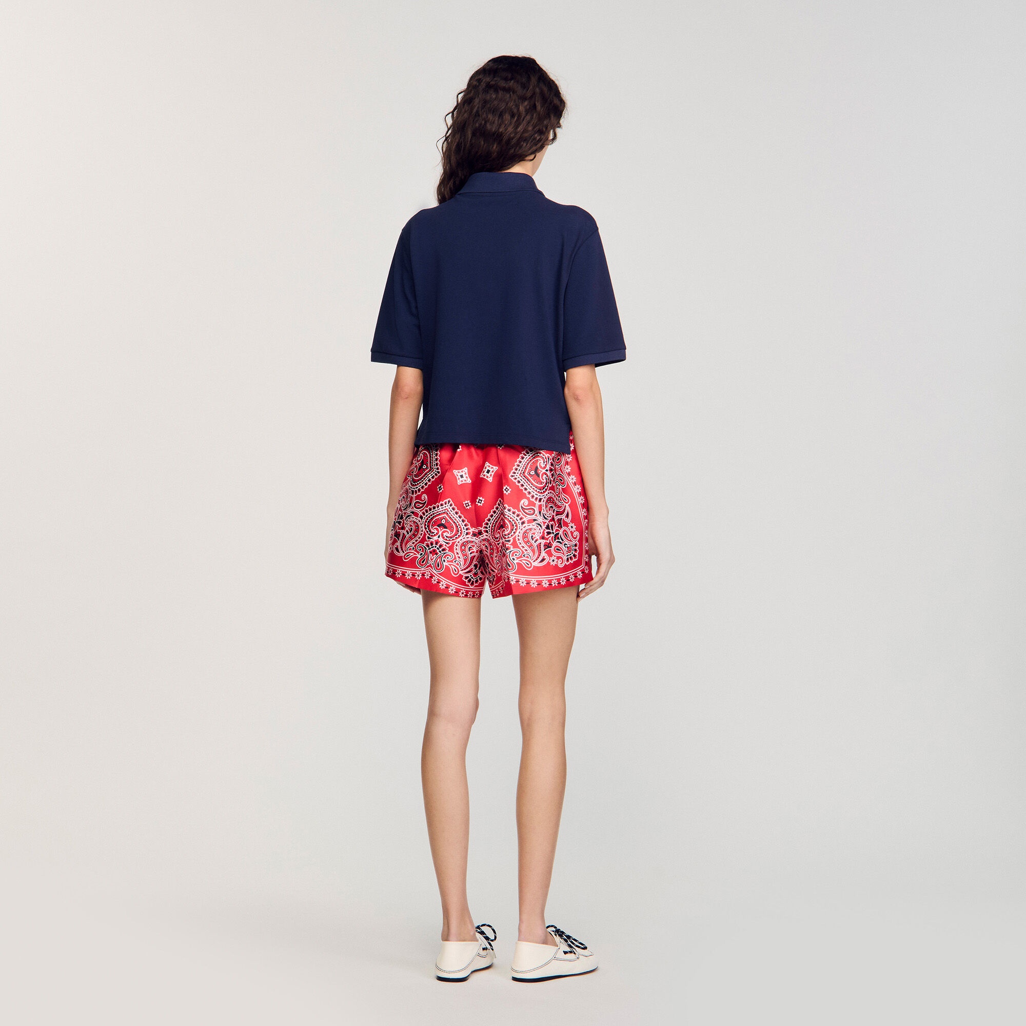POLO SHIRT WITH DECORATIVE BUTTONS - 5
