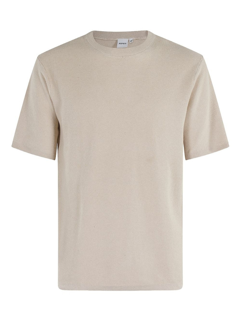 knitted cotton T-shirt 1