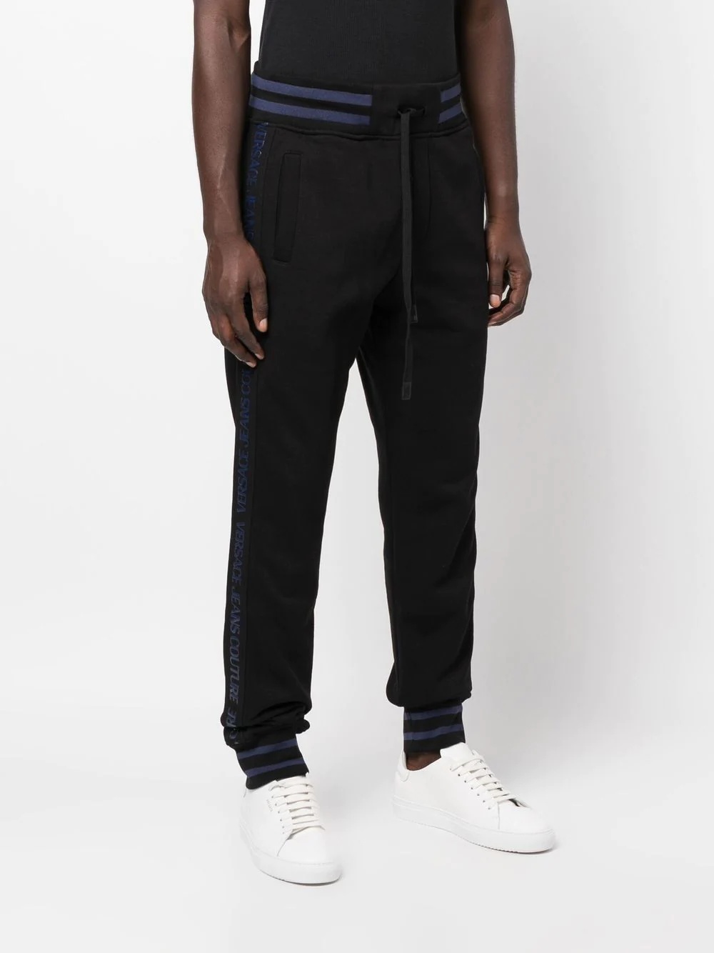 logo-stripe track pants - 3