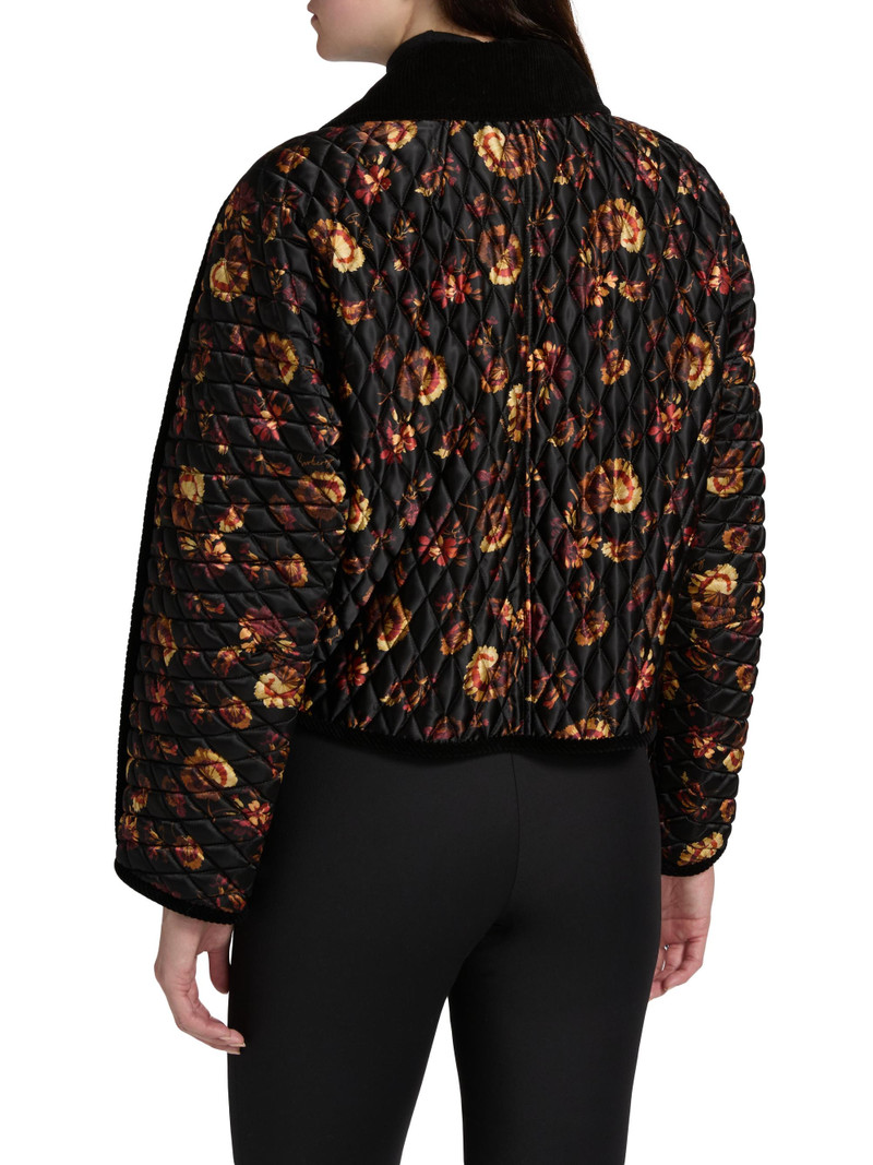 Women's Floriston Floral Quilted Jacket - Crimson Red 5
