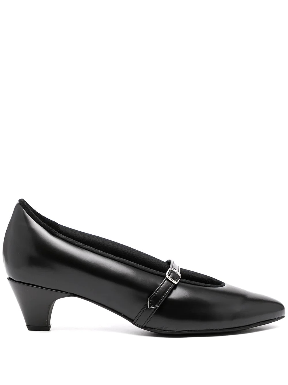 buckle-fastening pointed pumps - 1