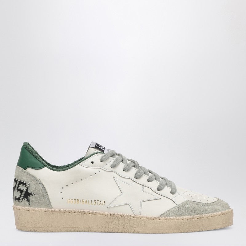 Golden Goose Ballstar White/Green Low Sneaker Men - 1