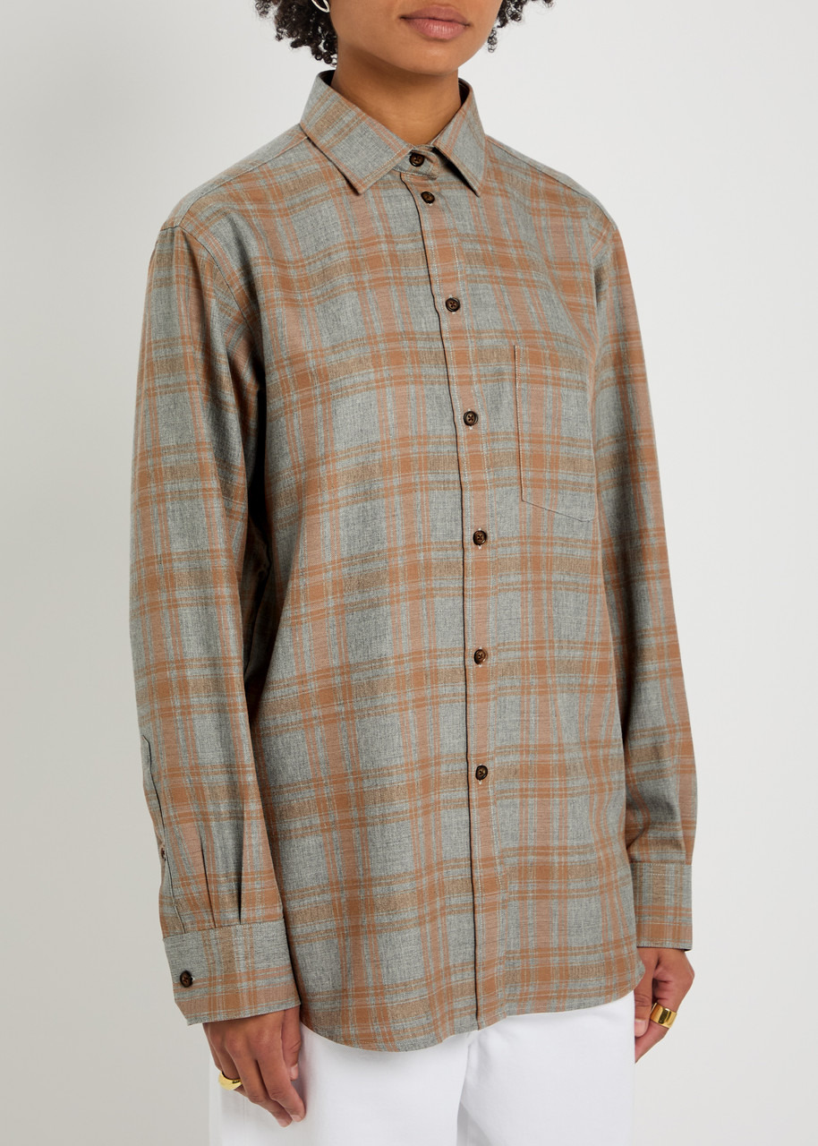 Rohe Checked Woven Shirt - 2