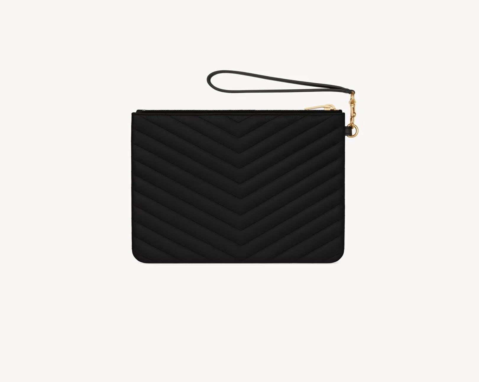 SAINT LAURENT CASSANDRE MATELASSÉ A5 POUCH - 2