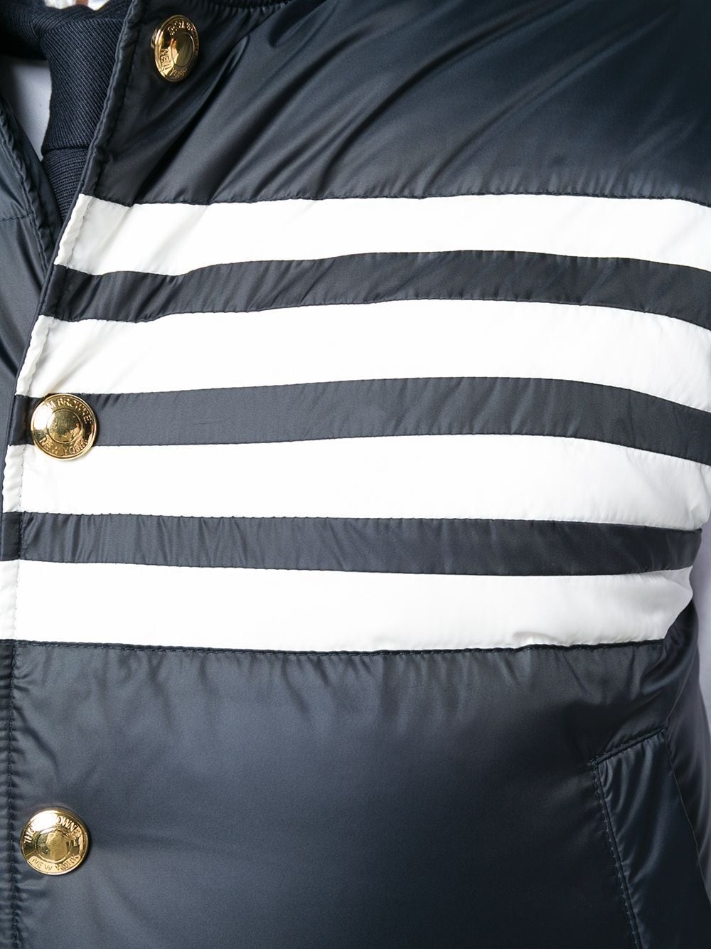 4-bar Matte Nylon Down Vest - 5