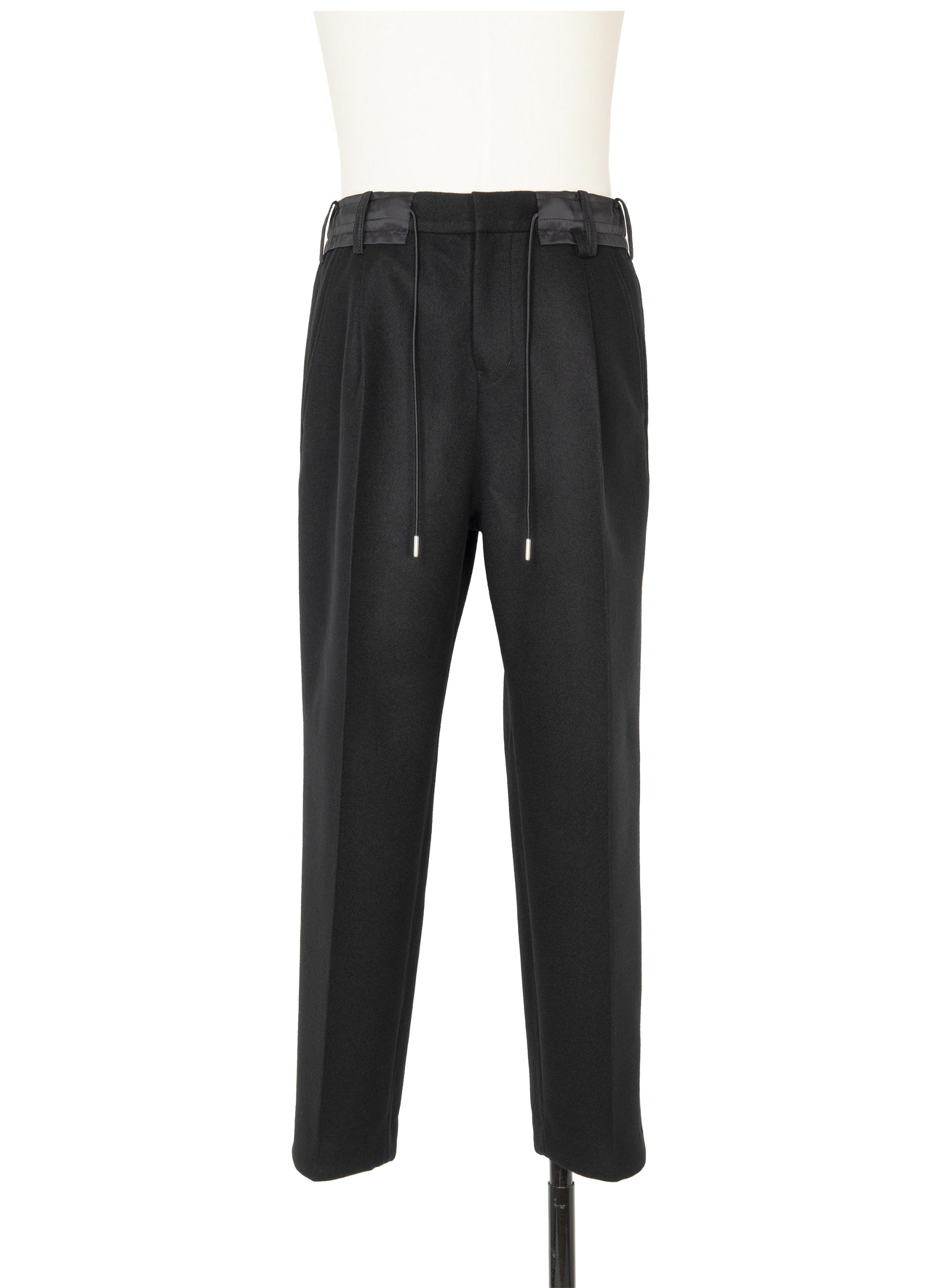 Wool Melton Pants - 1