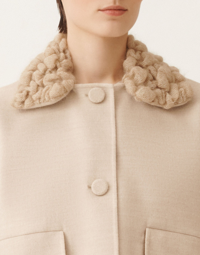Double wool short jacket 5
