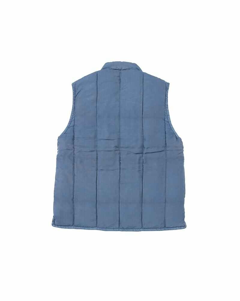 visvim STURGES DOWN VEST BLUE outlook